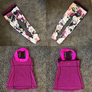 Lululemon pants and top